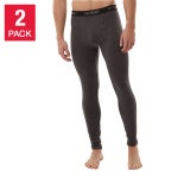 32 Degrees Heat Men's Thermal Pant, 2-pack - Picture 1 of 3